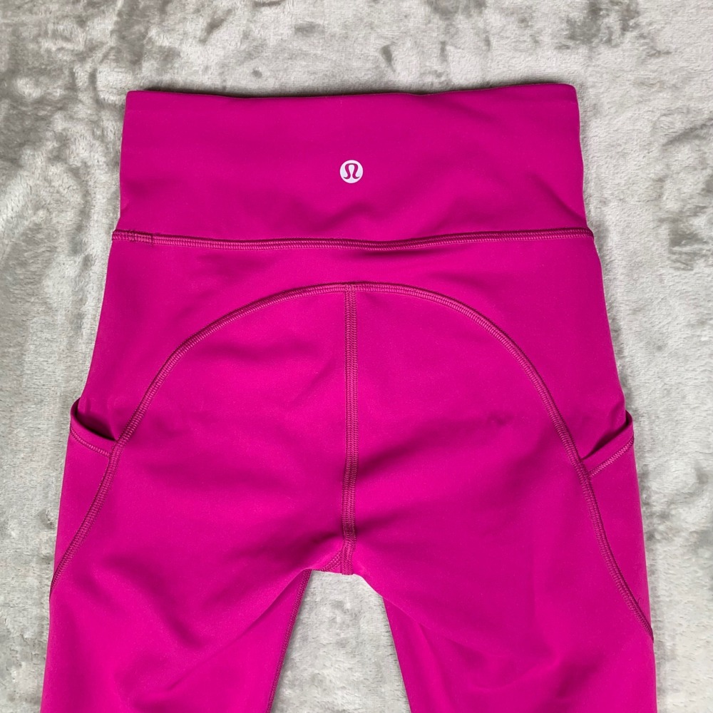 Lululemon Invigorate High-Rise Tight 25" Ripened Raspberry Everlux W5CQFS Size 0